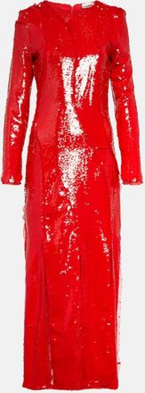 Ganni Sequined maxi dress
