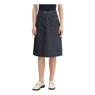 Mos Mosh MOS Mosh, Dames, Rokken, Blauw, Maat: S Katoen