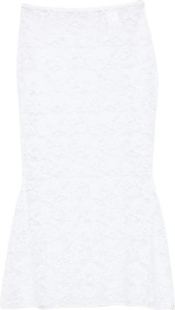Os&eacute;ree Bruids O Lover Kant Lange Rok - Dames - Tops zonder mouwen - Wit - L - Tops