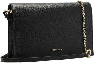 Coccinelle Womens Mini Handbag Black Genuine Leather