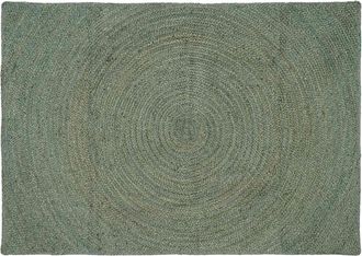 vidaXL Alfombras De &Aacute;rea Verde Oliva 120 X 170 Cm Yute Vidaxl