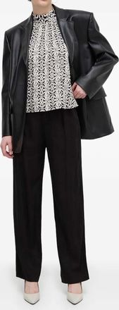 Desigual Pantaloni con pieghe - Nero