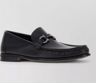 Ferragamo leather loafers