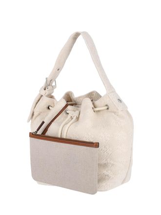 Tory Burch Womens Bags White Cotton