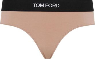 Tom Ford Modal Signature Boy Shorts - Dames - Onderbroek - Roze - S - Ondergoed