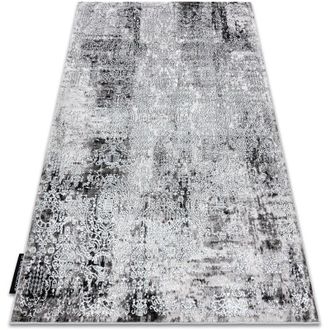 RugsX Rugsx - Alfombra De Luxe Moderna 2081 Ornamento Vintage - Structural Crema / Gris Grey 160x220 Cm