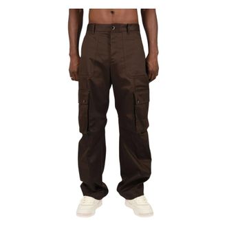 Nine In The Morning Pantalones rectos - Trousers - Hombre - Marr&oacute;n - XL