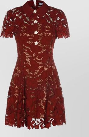 Self Portrait lace mini dress