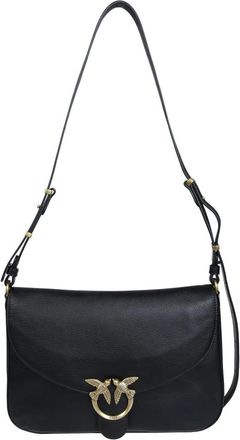 Pinko Love Satchel Classic Vitello - - Bags - Donna - Nero - ONE SIZE