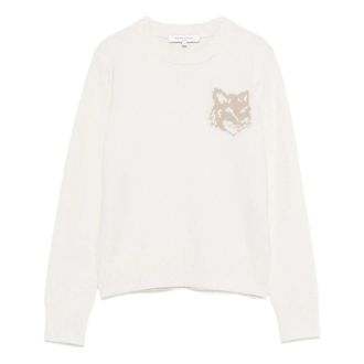 Maison Kitsun&eacute; Donna, Maglie, Bianco, M, new