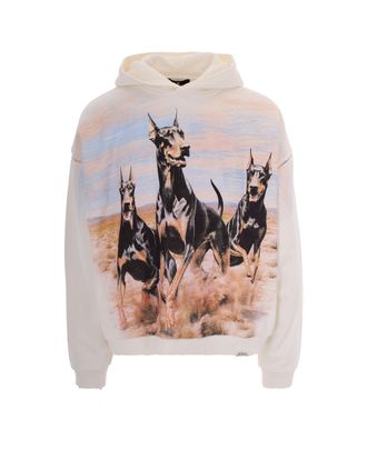 Represent Western Dobermans Flat White Sweatshirt