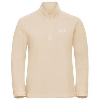 Jack Wolfskin Taunus 100 Halfzip Fleecepullover f&uuml;r Damen | beige