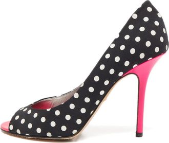 Gina Pumps a pois 110mm - Nero
