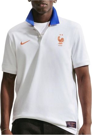 Nike FFF 2026 27 Polo Shirt White Game Royal Metallic Copper IQ6429-100