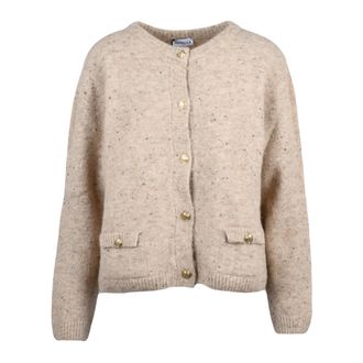 Marella Dames, Truien, Beige, Maat: XL Wol