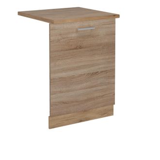 Vicco Tapa Del Lavavajillas R-line, Sonoma, 60 Cm, Et Roble