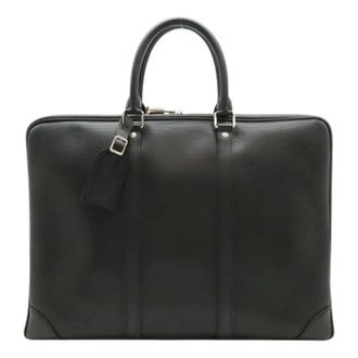 Louis Vuitton Pre-owned Handbags, male, Black, Size: ONE SIZE Pre-owned Handbag
