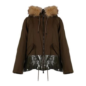 Pinko Parkas - Coats - Mujer - Marr&oacute;n - M