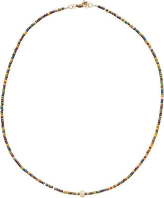 Catherine Michiels Halsketten - Ras du cou FW2220 perles de ceramique multi Marina - Gr. unisize - in Mehrfarbig - für Damen