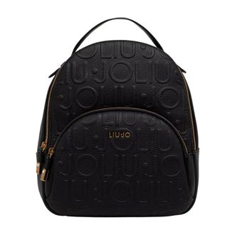 Liu Jo Tassen, Dames, Zwart, ONE Size, Leer, Af 6209 Rugzak