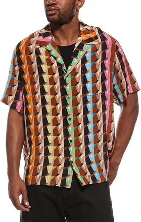 Valentino Camicia Silk Shirt