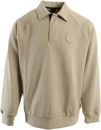 HUGO BOSS Uomo, Felpe, Beige, S, new