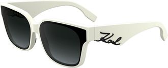 Karl Lagerfeld KL6161S 105 Mens Sunglasses White Size 63