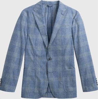 Johnnie-O Mens Barney Sport Coat In Blue