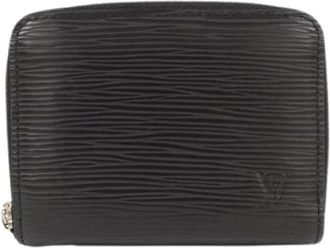 Louis Vuitton Pre-owned Wallets, male, Black, Size: ONE SIZE Pre-owned Zippy Epi Coin Purse