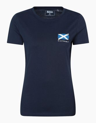 Mountain Warehouse Womens Mountain Warehouse Womens/Ladies West Highland Way T-Shirt - Navy - Size: 16