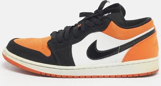 Air Jordan s Multicolor Nubuck Leather Jordan 1 Low Shattered Backboard Sneakers