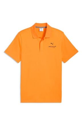Puma McLaren Small Logo Polo in Papaya at Nordstrom, Size Xx-Large