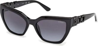 Guess Cat-eye Zonnebril - Dames - Zonnebrillen - Zwart - 55 MM - Accessoires