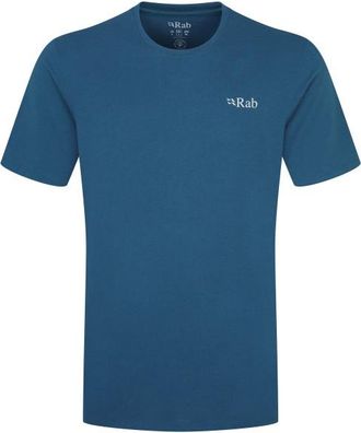 RAB Stance Mountain Peak Tee T-Shirt f&uuml;r Herren | blau