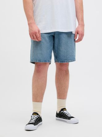 Jack & Jones Plus Size Shorts JJITONY JJORIGINAL SHORTS SBD 210 SN PLS, Damen, Gr. 46 (6XL), N-Gr, blau (blau denim pack:sbd 920), Web, Obermaterial: 100% Baumwolle, JACK & 