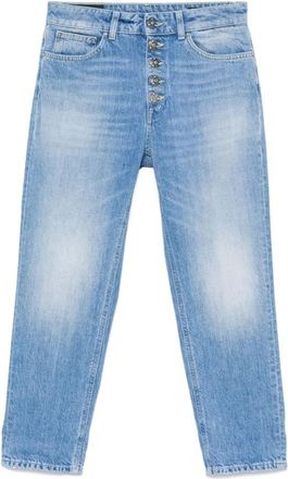 Dondup Cropped Jeans - Dames - Cropped Jeans - Blauw - W25 - Denim - Jeans