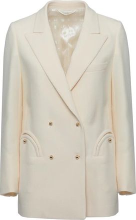 Blaz&eacute; Milano Everyday Blazer - - Jackets - Donna - Bianco - M
