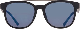 Guess Blue Mirror Square Mens Sunglasses GF5075 02X 56