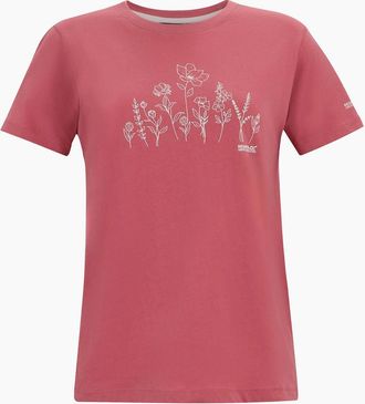 Regatta Womens Regatta Womens/Ladies Filandra VX Floral T-Shirt - Red - Size: 22