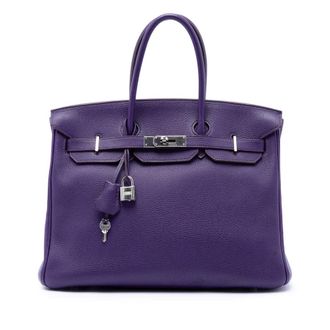 Herm&egrave;s Pre-owned Hermes Togo Birkin Retourne 35 Satchel Ladies 2EQ4IM5XXJXFE5OT
