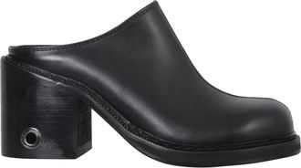 Sunnei Buco Sabot - Dames - Muiltjes - Zwart - 38 EU - Leer - Schoenen