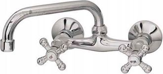 Diamond Grifo Mezclador De Lavabo De Pared Retro