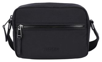 Joop Schultertasche JOOP narni pino shoulderbag xshz, Damen, Gr. B/H/T: 21cm x 15cm x 6cm, schwarz, Nylon, Taschen Schultertasche