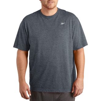 Reebok Performance Jersey Tech T-Shirt in Granite at Nordstrom, Size 2X Big