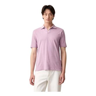 Marc O'Polo Regular Fit Poloshirt - Heren - Polos - Paars - M - Katoen - Tops