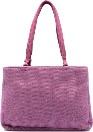 Prada Pre-owned Prada Knitted Wool Tote Ladies 57HSR9TGHVI8Z8HG