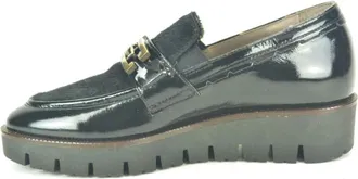 DL Sport Schoenen, Dames, Zwart, 40 EU, Lace + Pony Moccassin DZ
