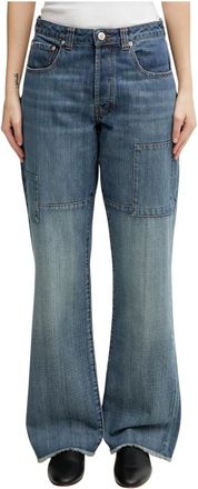 Wales Bonner Mujer, Vaqueros, Azul, Talla: S