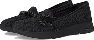 Skechers Martha Stewart Arch Fit - Living Womens Shoes Black Charcoal : 5.5 B - Medium, Textile
