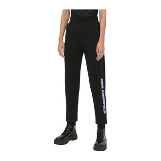 Karl Lagerfeld Future Logo Sweat Pants - - Trousers - Donna - Nero - M